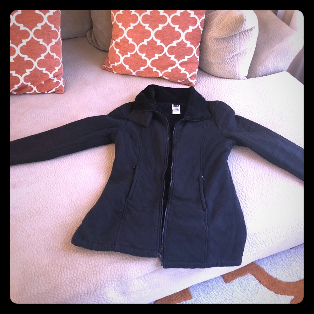 The North Face Quilted Pattern Fleece Jacket